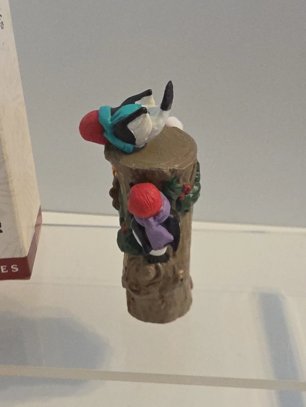 Vintage 1994 Hallmark Keepsake Owliver & Birds Christmas Ornament
